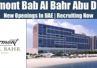 Fairmont Bab Al Bahr Abu Dhabi Jobs | Fairmont Bab Al Bahr Abu Dhabi Vacancies | Job Openings at Fairmont Bab Al Bahr Abu Dhabi | Dubai Vacancy