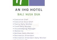 Holiday Inn Resort Bali Nusa Dua Jobs | Holiday Inn Resort Bali Nusa Dua Vacancies | Job Openings at Holiday Inn Resort Bali Nusa Dua | Dubai Vacancy